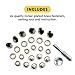 General Tools 1265 Snap Fastener Kit with 6 Fasteners