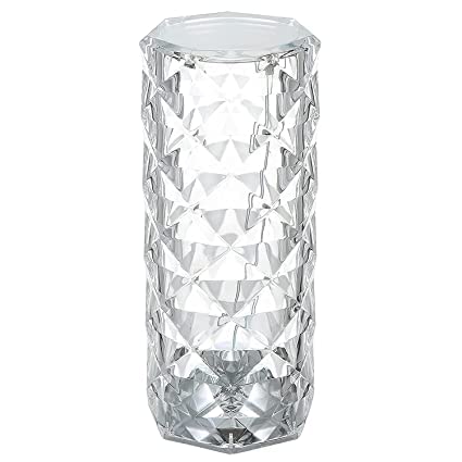 Crystal Table Lamp, Touch Remote Control Modern Nightstand Lamp, 16 Colors Changing Rose Table Lamp Usb Rechargeable Bedside Light For Decorating Bedroom Living Room Dinner Bar #TOP26