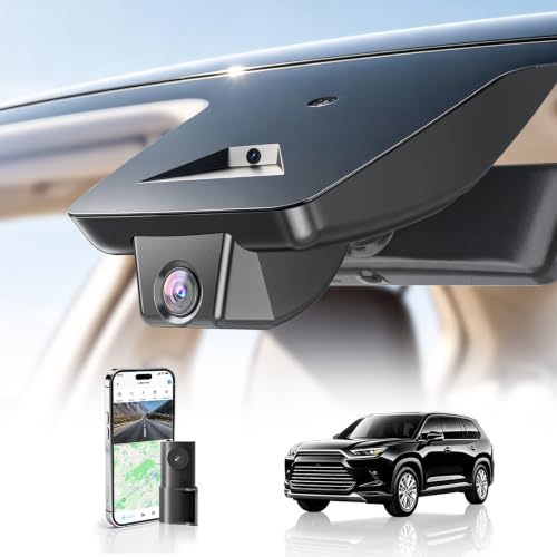 KBSYNT 4K &1080P Dash Cam for 2024-2026 Toyota Grand Highlander,OEM Look