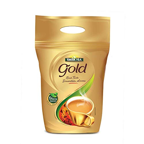 Image of Rfish Bansi Tata Gold Leaf Green Tea, Loose Leaves - 500 Gm Pack