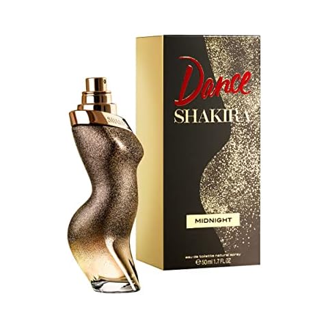 Shakira Perfume - Dance Midnight by Shakira for Women - Long Lasting - Femenine, Charming and Romantic Fragance - Floral Gourmand Notes- Ideal for Day Wear - 50 ml Cover