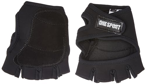 One Sport Osp5, Luva Adulto Unissex, Preto (Black), Pequeno