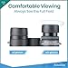 12x42 HD Binoculars for Adults High Powered with Phone Adapter and Tripod, Super Bright BAK4 Prism Waterproof Binoculars for Bird Watching Hunting Hiking Safari Travel Sports