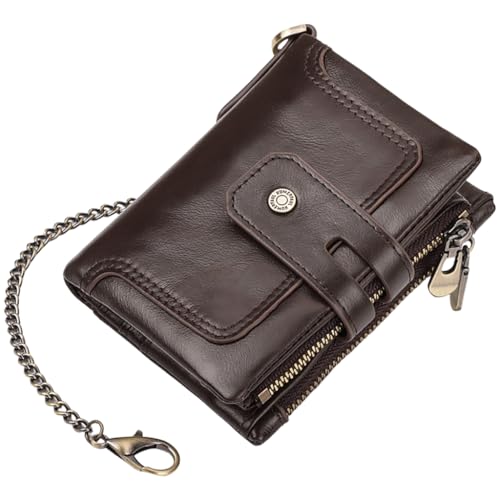 Portefeuille compact homme pour organiser la monnaie et les cartes de voyage