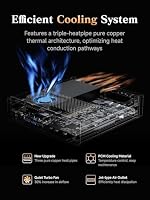 MINIS FORUM MS-A2 Mini-PC, AMD Ryzen 9 9955HX (16 Kerne / 32 Threads, bis zu 5,4 GHz), 32 GB DDR5, 1 TB SSD, PCIe x16, HDMI / 2 × USB-C 8K bei 60 Hz, 2 × SFP+ 10G, 2 × 2,5 GbE LAN, 3 × M.2 SSDs – Ansicht 6