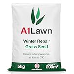 A1 Lawn, Winter Repair Grass Seed - Low Temperature Germination, Hard-Wearing, DEFRA Certified, 5kg