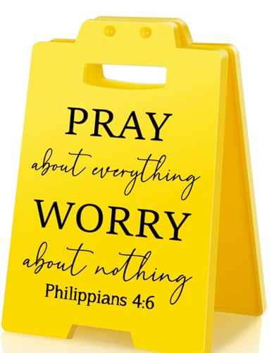 BuiltFit Christian Bible Verse for Women - Pray About Everything,