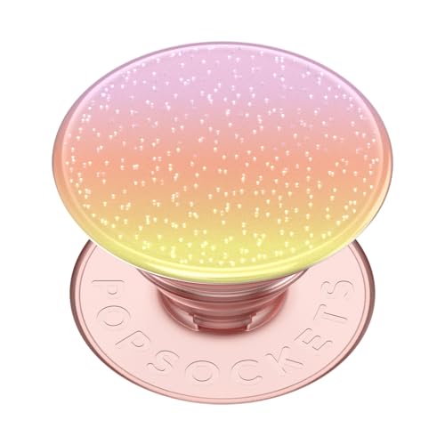 PopSockets: PopGrip - Soporte y Agarre para Teléfonos Móviles y Tablets con un PopTop Intercambiable - Aura Sunrise