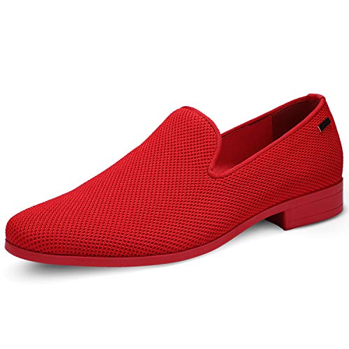 Image of UUBARIS Mens Dress Loafers Tuxedo Suit Slip on Shoes