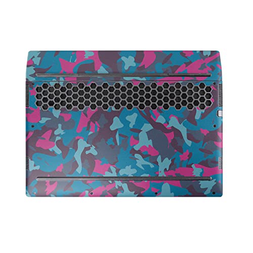 Image of MightySkins Skin Compatible with Alienware M17 R5 (2022) Full Wrap Kit - Cool Blue Pink Camo | Protective, Durable, and Unique Vinyl Decal wrap Cover | Easy to Apply & Change Styles | Made in The USA