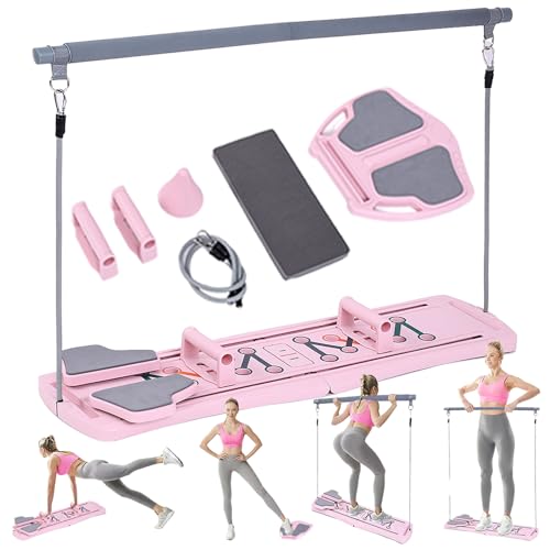 Multi-Purpose 15-in-1 Foldable Pilates Reformer Board