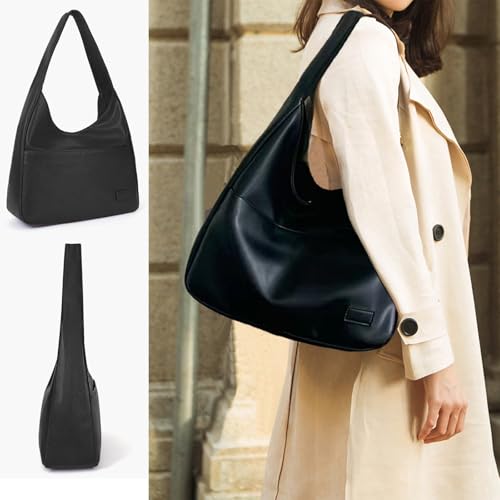 Ooomay Maya Bag,Ooomay Maya Shoulder Bag,Women's Vegan Leather Tote,soft leather,Everyday Casual all-match2