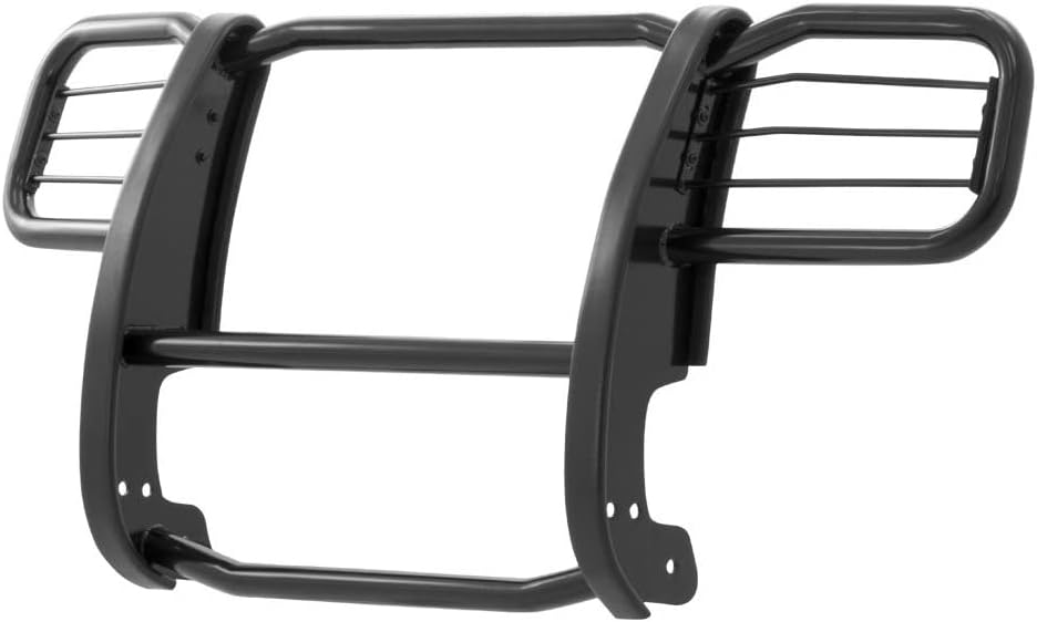Black Horse Grille brush Bumper Guard Modular Black Compatible with 2002-2007 Jeep Liberty-17EH26MA