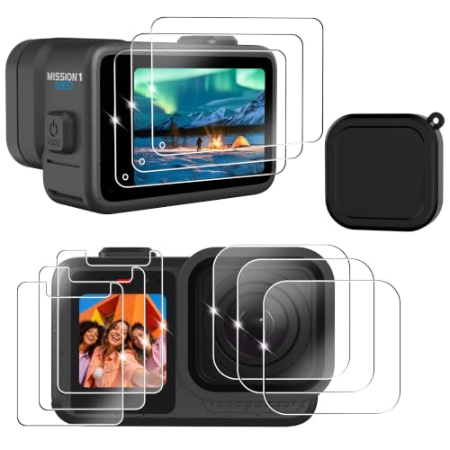 Image of FiTSTILL Tempered Glass Protector Set for Go Pro Mission 1Pro&1