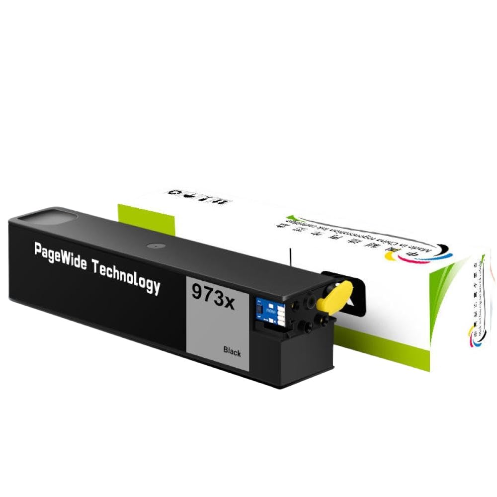 Cartouche 973X noire haute capacité 260ml compatible PageWide 477dw