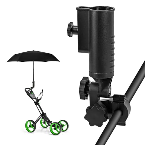 WEIMELL Heavy-duty Golf Push Cart Umbrella Holder for Stroller Bicycle