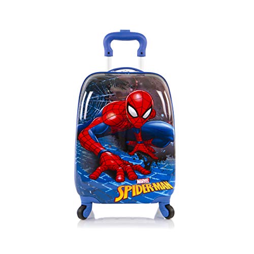 Marvel Spiderman Hardside Spinner Luggage For Kids - 18 Inch (Spider-Man) #TOP1