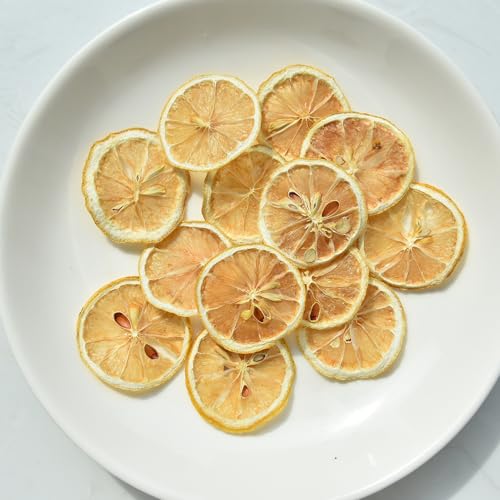 image for YiLing Dehydrated Dry Lemon For Cocktails, Dried Lemon 17.6oz/500g, 10