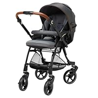 【美品】Pigeon ピジョン nautR ノートアール ベビーカー グレー ピジョン nautR (ノートアール) ベビーカー