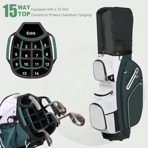 Beutyal 15 Way Golf Cart Bag