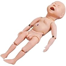 Anatomically Life Size Baby Nursing Practice Simulator Newborn Male Baby Care Model, 52 CM