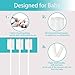UHFi Baby Toothbrush Finger Toothbrush Oral Cleaner Kit with 5PCS Baby Tongue Cleaner Toddler Silicone Tooth Brush 0-6 Months 6-12 Months (Clay/Mint+30PCS Toothbrushes)