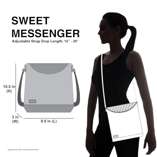 Image of CHALA Sweet Messenger Mid Size Shoulder Purse with Adjustable Strap