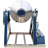 WYDDDARY Dry Powder Mixer 200L Powder Mixer Blender Machine 360°Rotation Stainless Steel Powder Mixing Machine Granule Food Powder Drum Mixer Machine 110V 3KW