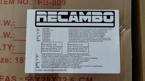 Essuie-glace VW Polo VI Recambo - Kit avant arrière pour modèle 2G depuis 2017