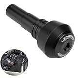 HRuizq Motorcycle Exhaust Sliders Guard Crash Engine Compatible with Honda CB350 RS,NT1100,Rebel 500,Rebel 300,Rebel 250,CB1000R,X-ADV 750,NC700,NC750 (Black)