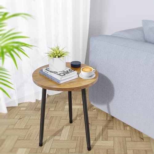STLOVe® Plant Stand Indoor, Side Table Plant Holder for Flower Pot Modern Plant Decor Stand, Mid Century Wood Plant Table - Image 2