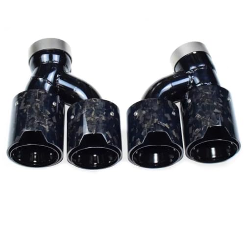 Tuyau d'échappement BMW Série 5 G30 G31 modification quatre buses carbone