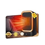 Zentria 2026 Upgrade Electric Heater【Low Energy Silent&ECO Mode】Space Heater【Instant Heating-SPD Certified】Electric Heaters For Home Bedroom Office,Desk Heater Black Portable Heater(Black) - Image 1