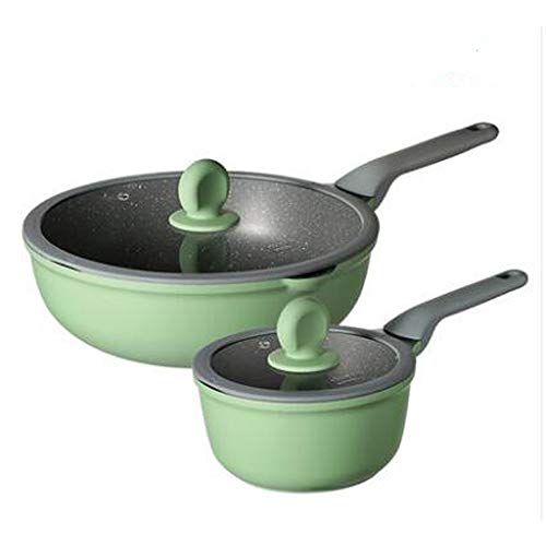 Qtyqwc Elegance Topfset mit Glasdeckeln