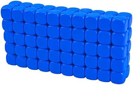 LianShi 22MM Rounded Blank Six Sided Dice Teaching Created Sesources Game Teaching Plastic Cubes Four Colors Choosable