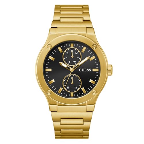 Image of GUESS Jet Analog Watch for Men with Round Dial & Water Resistant Man's Wrist Watches
