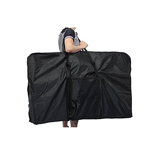 26 inch Bike Travel Bag Heavy Duty 1680D Oxford Cloth Folding Bicycle Carry