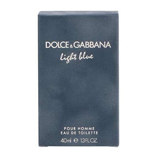 Dolce & Gabbana (DOPG8) Light Blue Pour Homme | Eau de Toilette Spray by Dolce & Gabbana | Fragrance for Men | Fresh Aromatic Mediterranean Scent | 40 mL / 1.3 oz