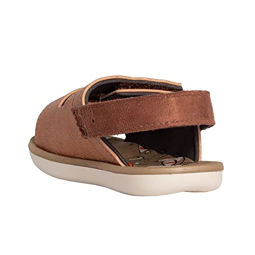 Sandália Infantil Grendene Cartago Mini Baby Marrom - 23