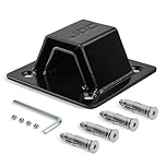 JDC Motorcycle Ground Anchor Heavy Duty Hardened Steel - SPHERE PRO - Black