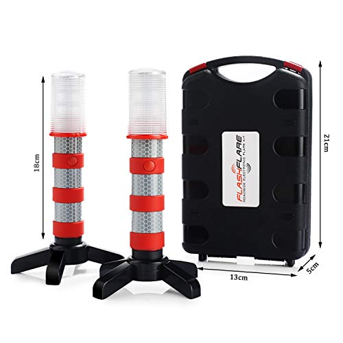 LTC ® 2 pezzi LED lampeggiante spia di allarme