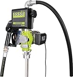 30 jours TecPump Pompe diesel avec compteur 600 AC 55 l/min 230 V