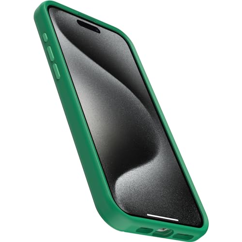 Image of OtterBox iPhone 15 Pro MAX (Only) Symmetry Series Case - Green Juice (Green), Snaps to MagSafe, Ultra-Sleek, Raised Edges Protect Camera & Screen