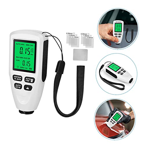 Calibrador digital para medir grosor de pintura automotriz miniatura 6
