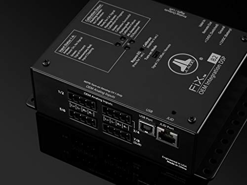 JL Audio FiX-82 OEM Integration Digital Signal Processor w/Automatic Time Correction and Digital EQ - Thumbnail 7