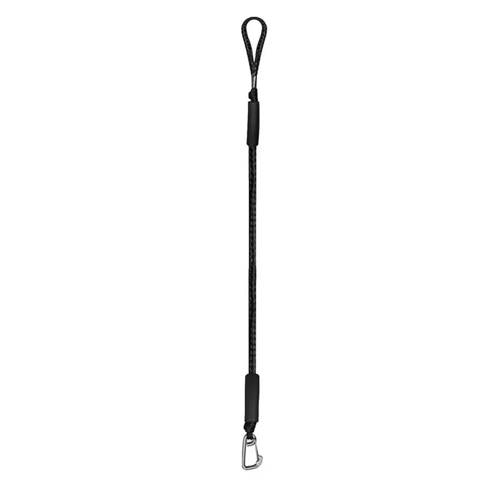 Festmacherleine 4ft Boot Bungee Dock Linien Mit Edelstahl Clip Marine Festmacher Seil for Kajak Anker Schnur Dockline Boote 2PCS(Red120cm/47.24in)