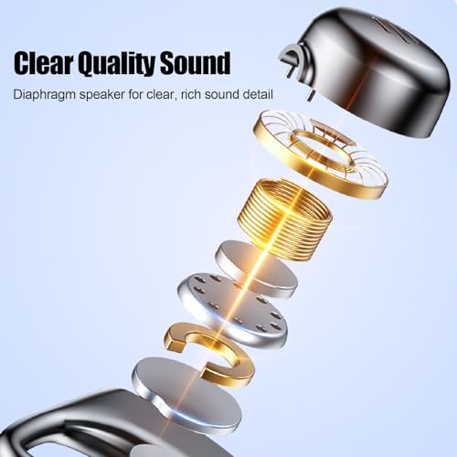 Auricular Bluetooth inalámbrico Yunseity con micrófono miniatura 5