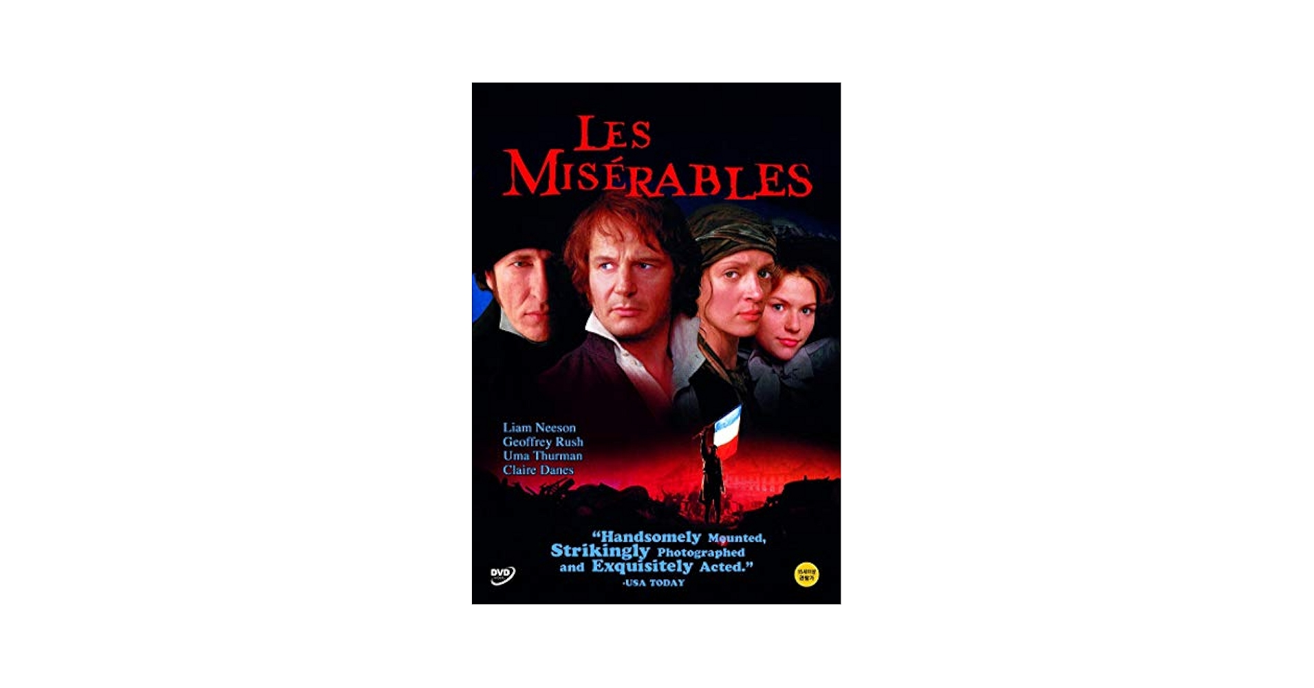 保管品未使用英語版LES MISÉRABLES DVD Amazon.com: Les Miserables (Cinema Classics Collection