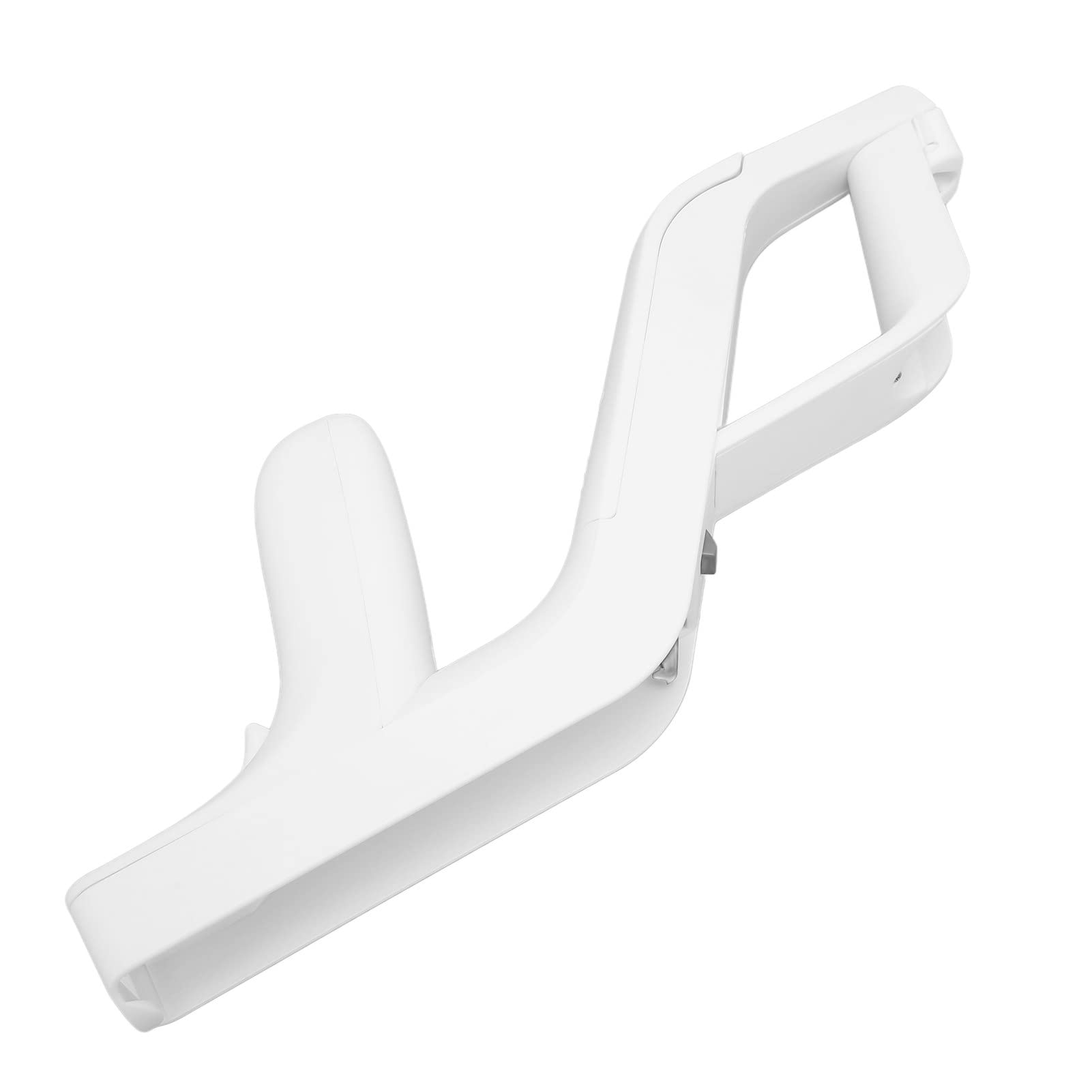 Yoidesu Gamepad Light Gun pour Wii Controller, Blanc Stable Réduit la Fatigue Résistant aux Rayures Accessoire Light Gun pour Jeux de Sport de Tir Électronique(Blanc)
