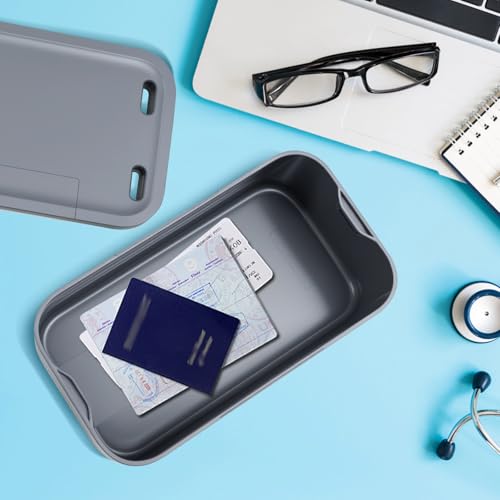 Timed Phone Lock Case with Combination Lock and Timer, Multipurpose Lockable Organizer Container for Kitchen Home School Personal Travel Office Cell Phone (Grey Blue) by LYIYEYAN - Image 9
